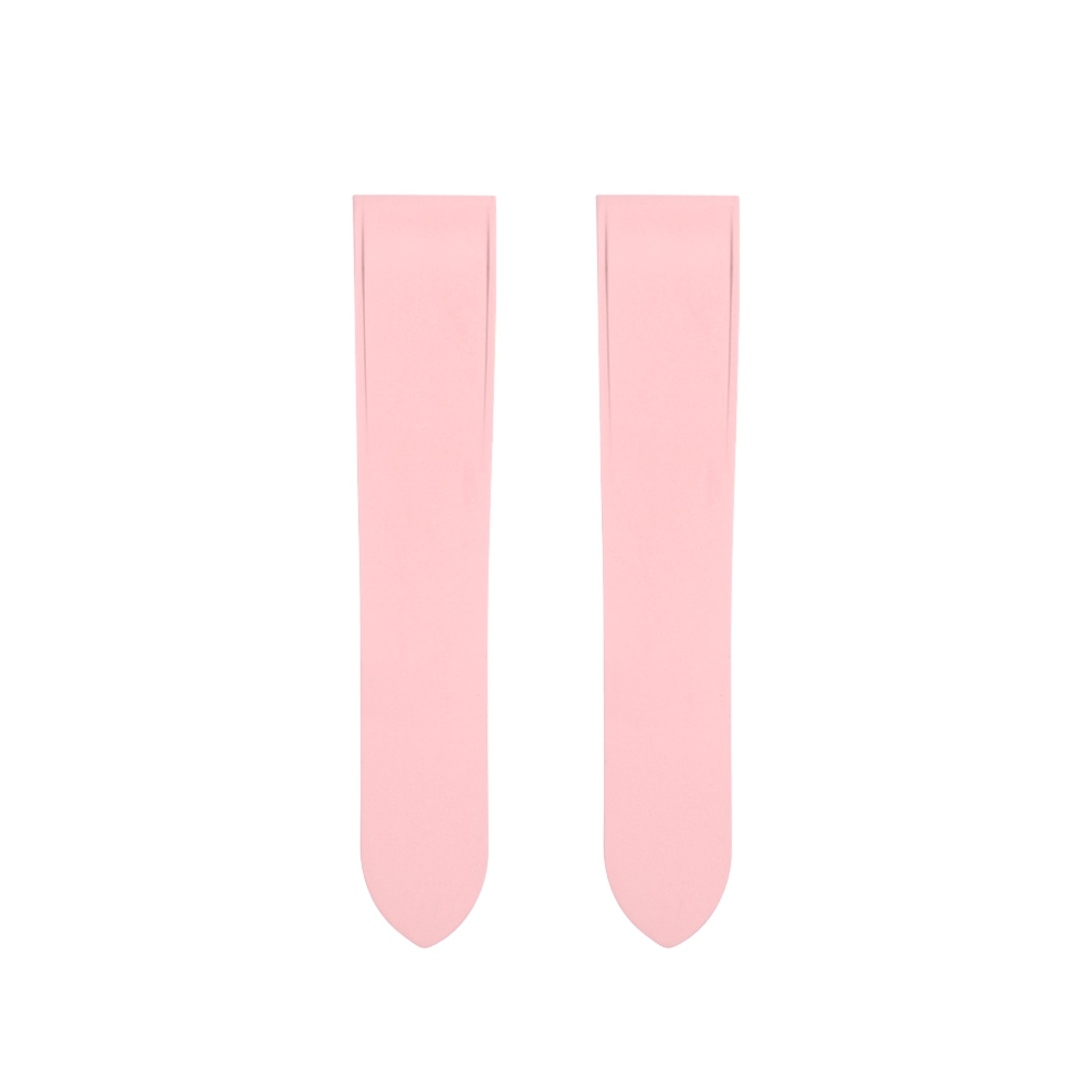 Kautschuk Armband für Cartier Santos 100 – Pink