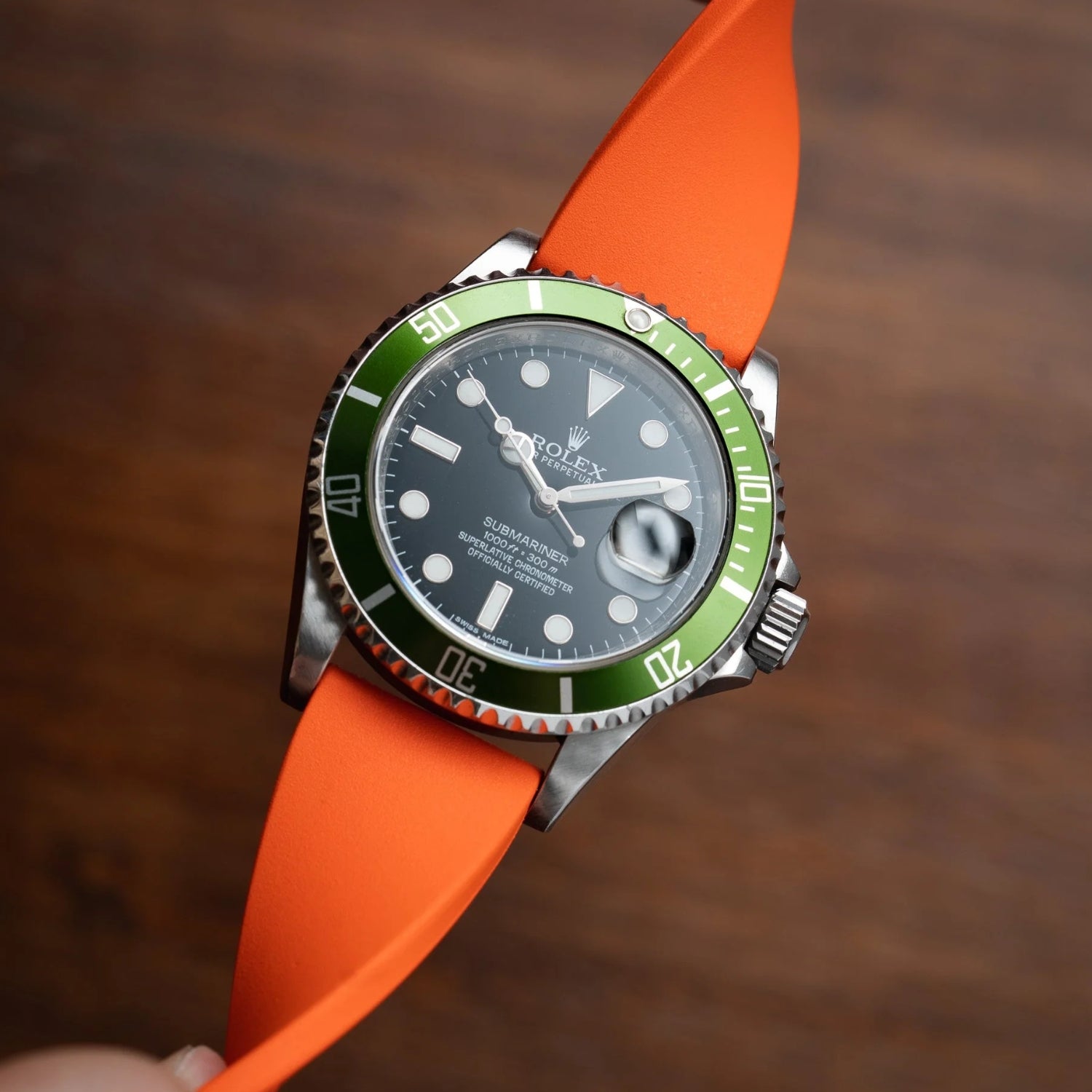 CTS Armband – Orange – FKM - Kautschuk - Helvetus DE