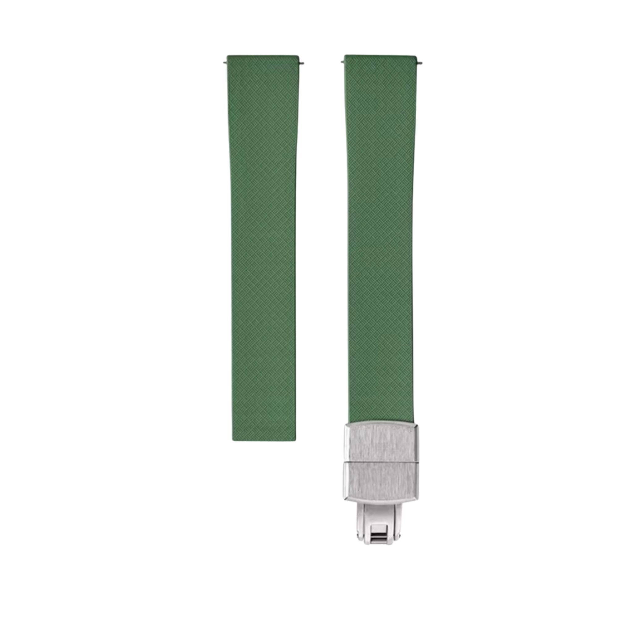 CTS Kautschuk Armband - Cartier Santos - Dumont - Grün - Helvetus DE