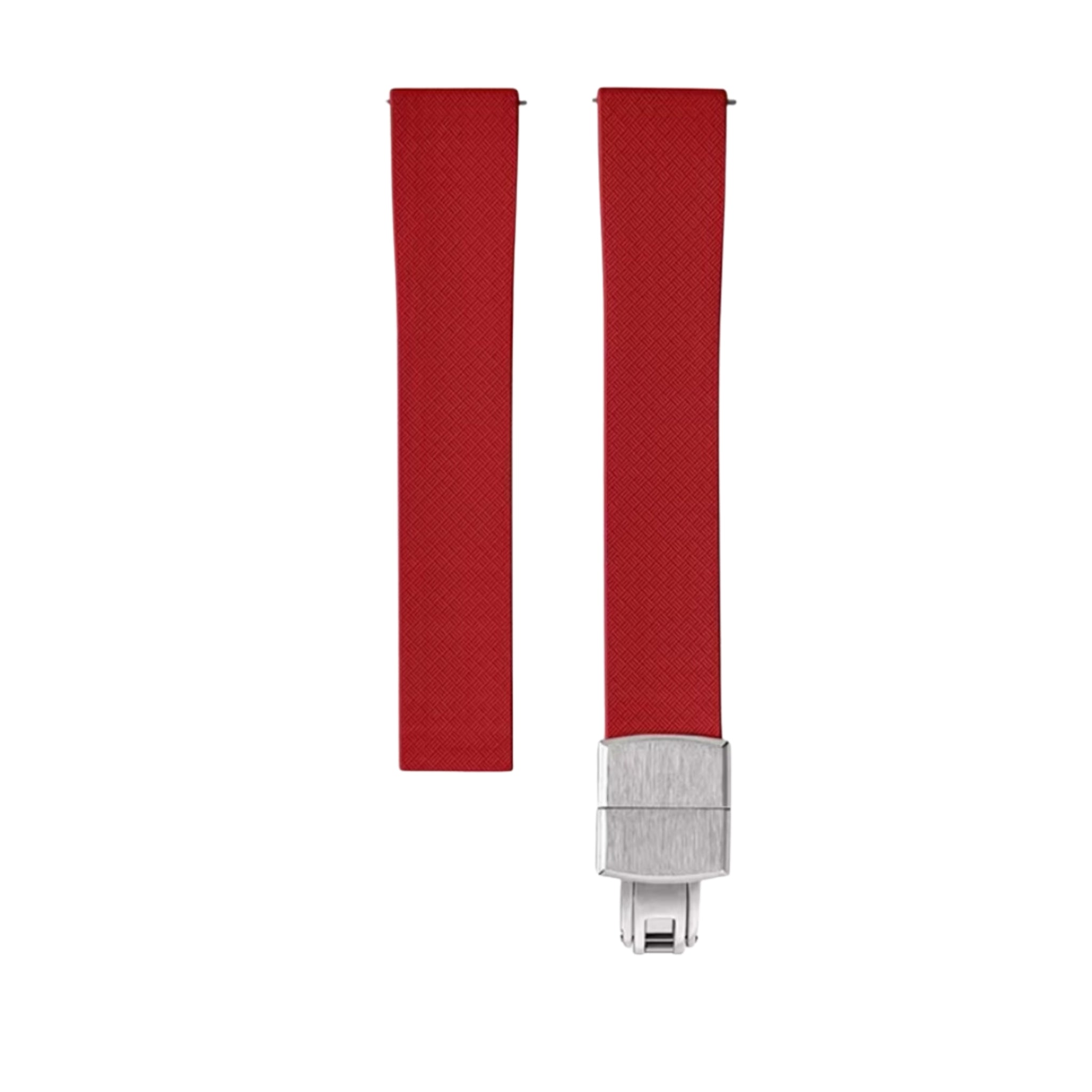 CTS Kautschuk Armband - Cartier Santos - Dumont - Rot - Helvetus DE