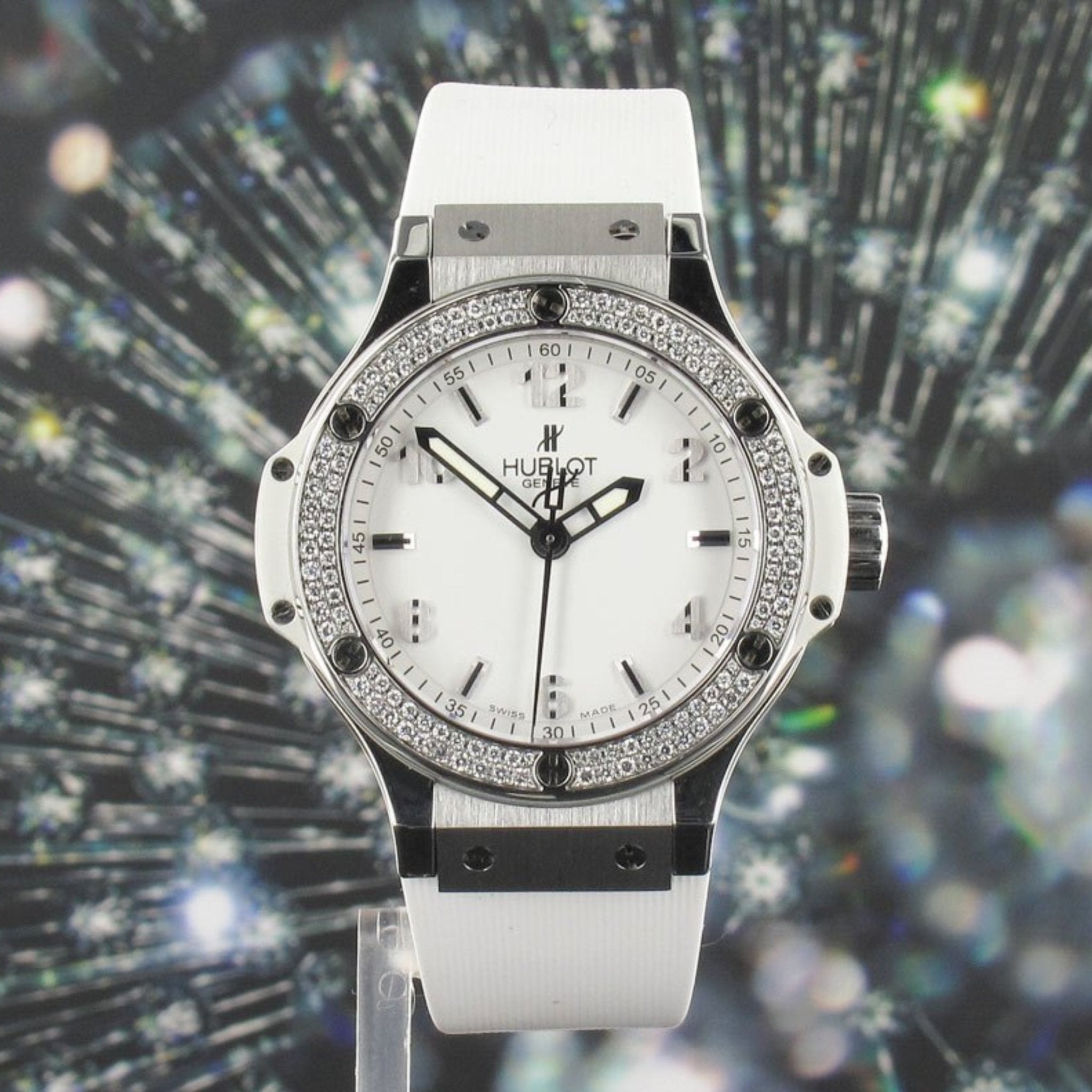 Helvetus Kautschukarmband für Hublot Frauen Modelle in Weiß - Helvetus DE