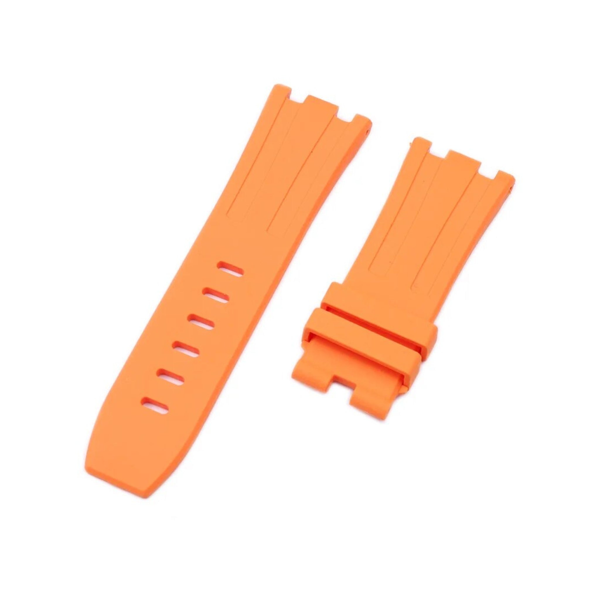 Kautschuk Armband - fur alle AP Offshore 42mm - Orange - Helvetus DE