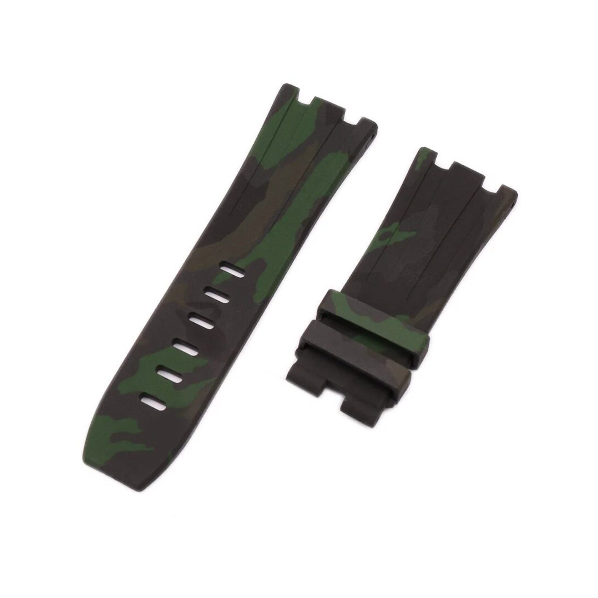 Kautschuk Armband - fur alle AP Offshore Diver - Dunkel Grün Camo - Helvetus DE