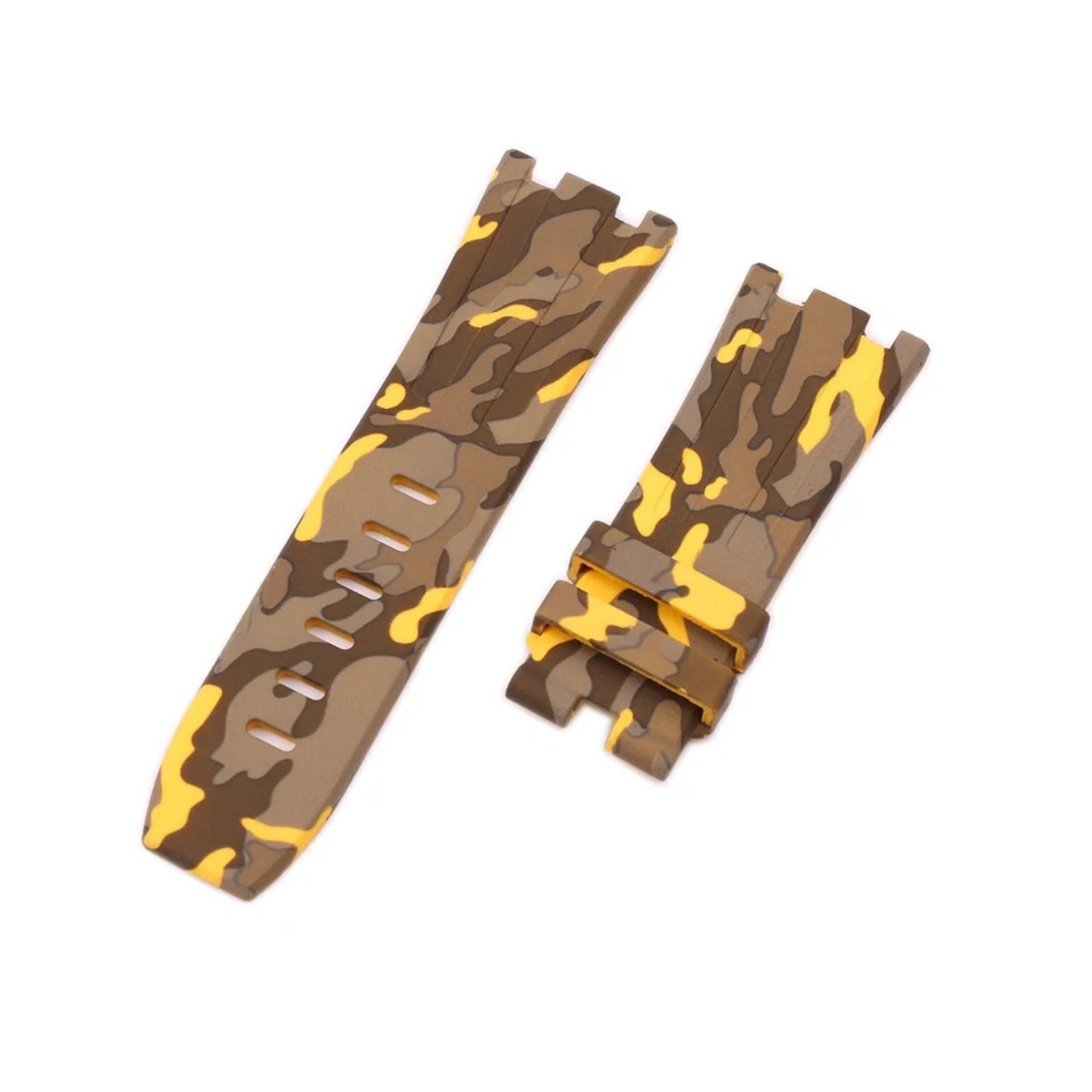 Kautschuk Armband - fur alle AP Offshore Diver - Gelb Camo - Helvetus DE