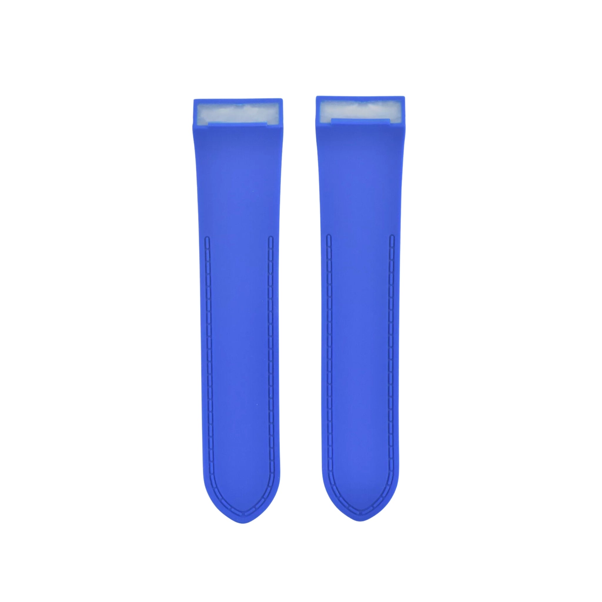 Kautschuk Armband für Cartier Santos 100 XL – Blau - Helvetus DE