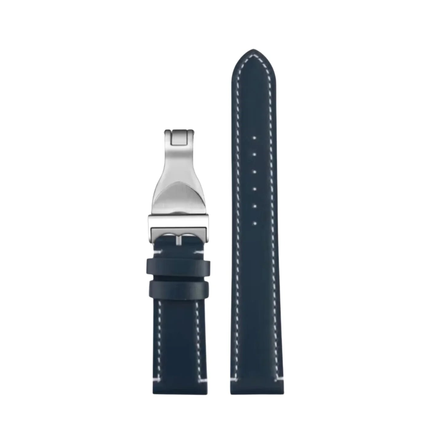 Leder Armband - Für alle Tudor Uhren - Blau - Helvetus DE