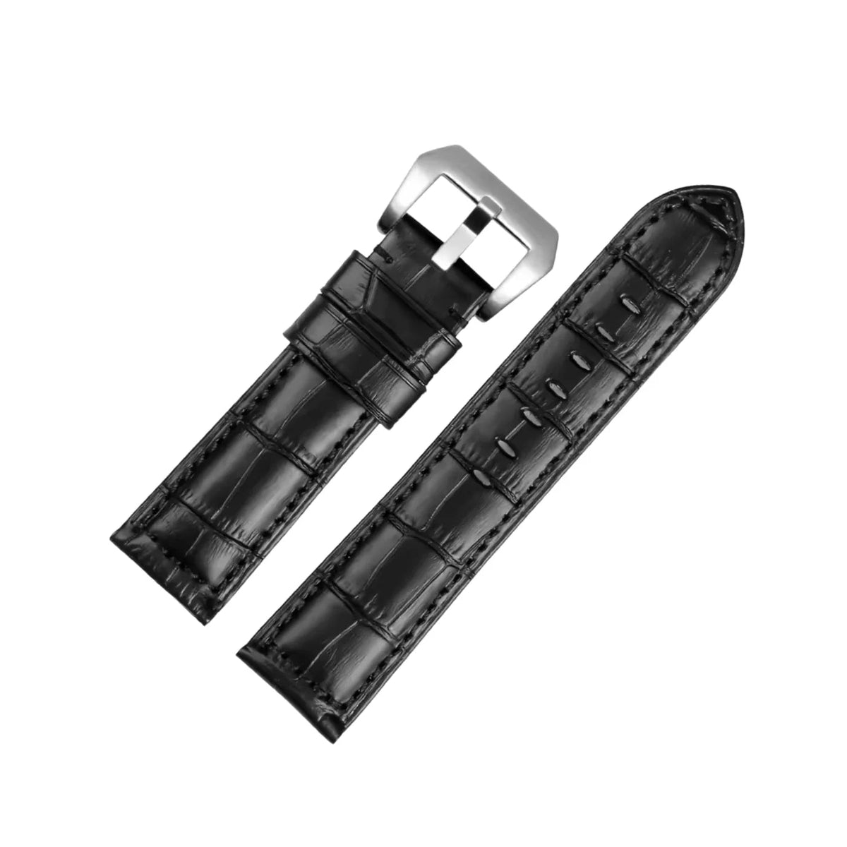 OFWAX 24mm Carbon Fiber Uhrenarmband Schwarz Für P Produktbild-Vorschau 9