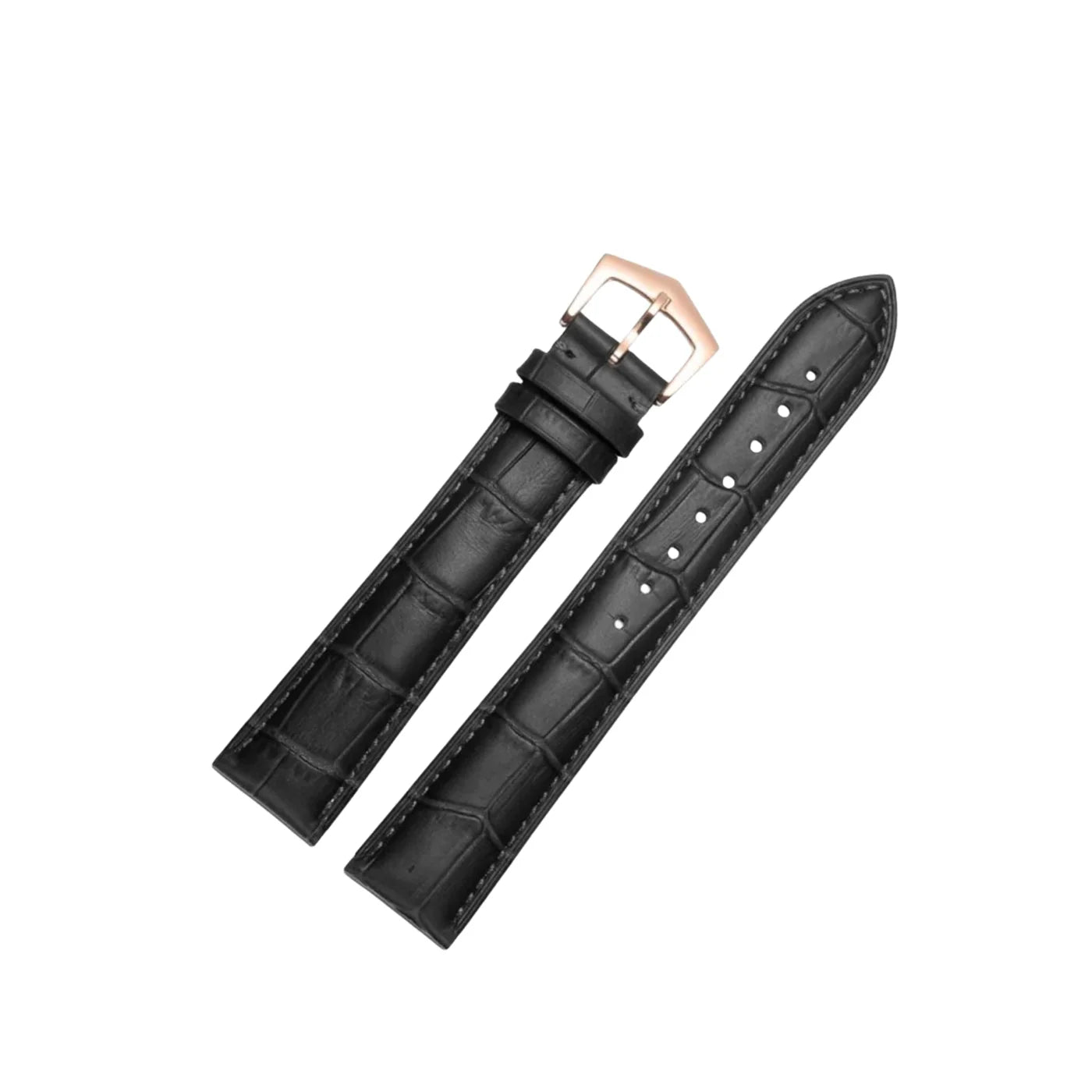 Lederarmband – Für verschiedene Patek Philippe Uhren – Schwarz - Helvetus DE