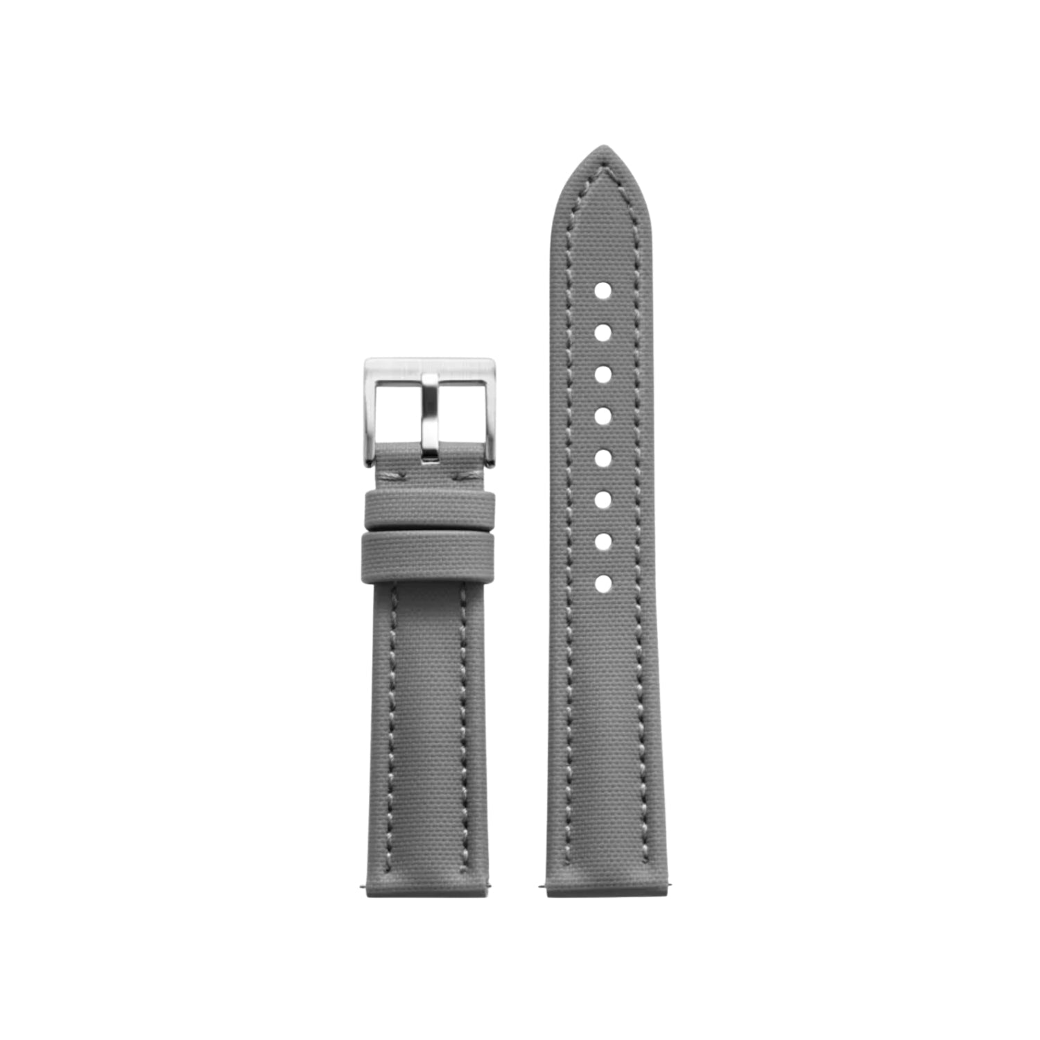 Sailcloth FKM Kautschuk Armband – Grau – MarinerTex™ von Helvetus® - Helvetus DE