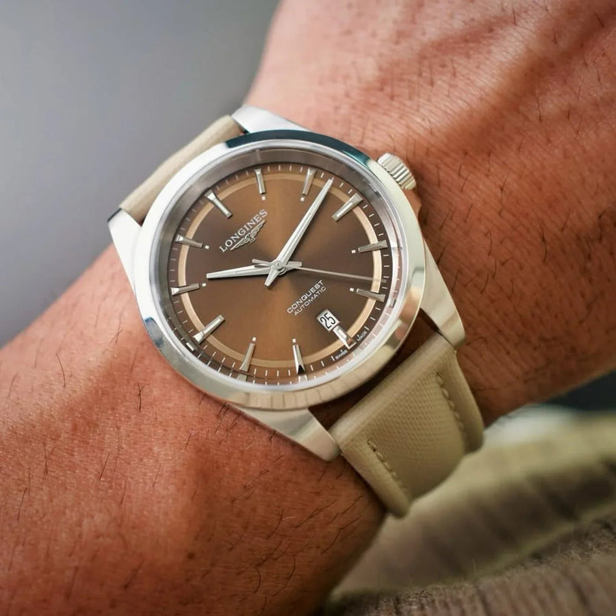 Sailcloth FKM Kautschuk Uhrenarmbänder – MarinerTex™ Kollektion - Helvetus DE
