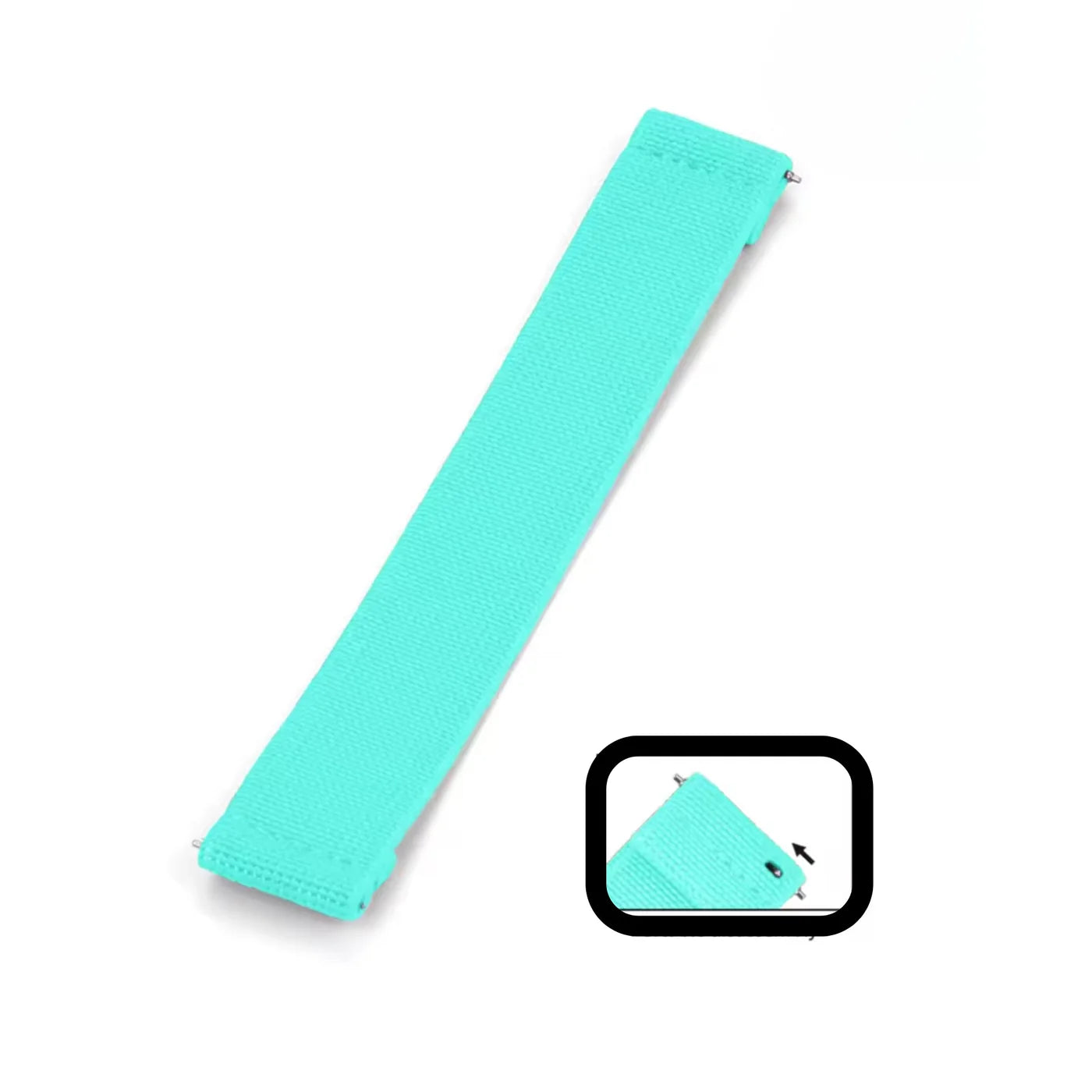 Elastic Strap - Turquoise - Any Lug Width