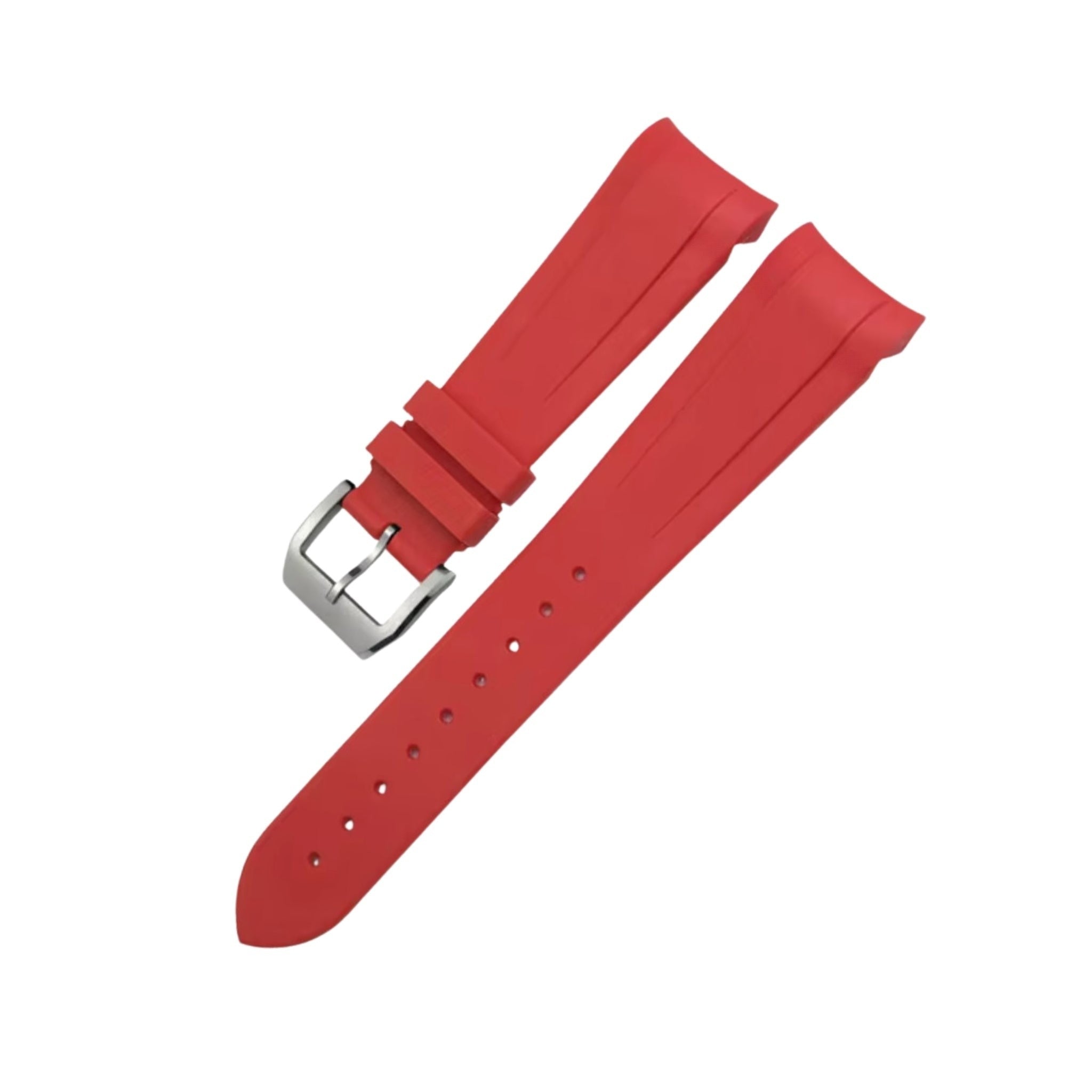 Kautschukarmband - Für Tudor Pelagos 42 - Rot - Helvetus DE