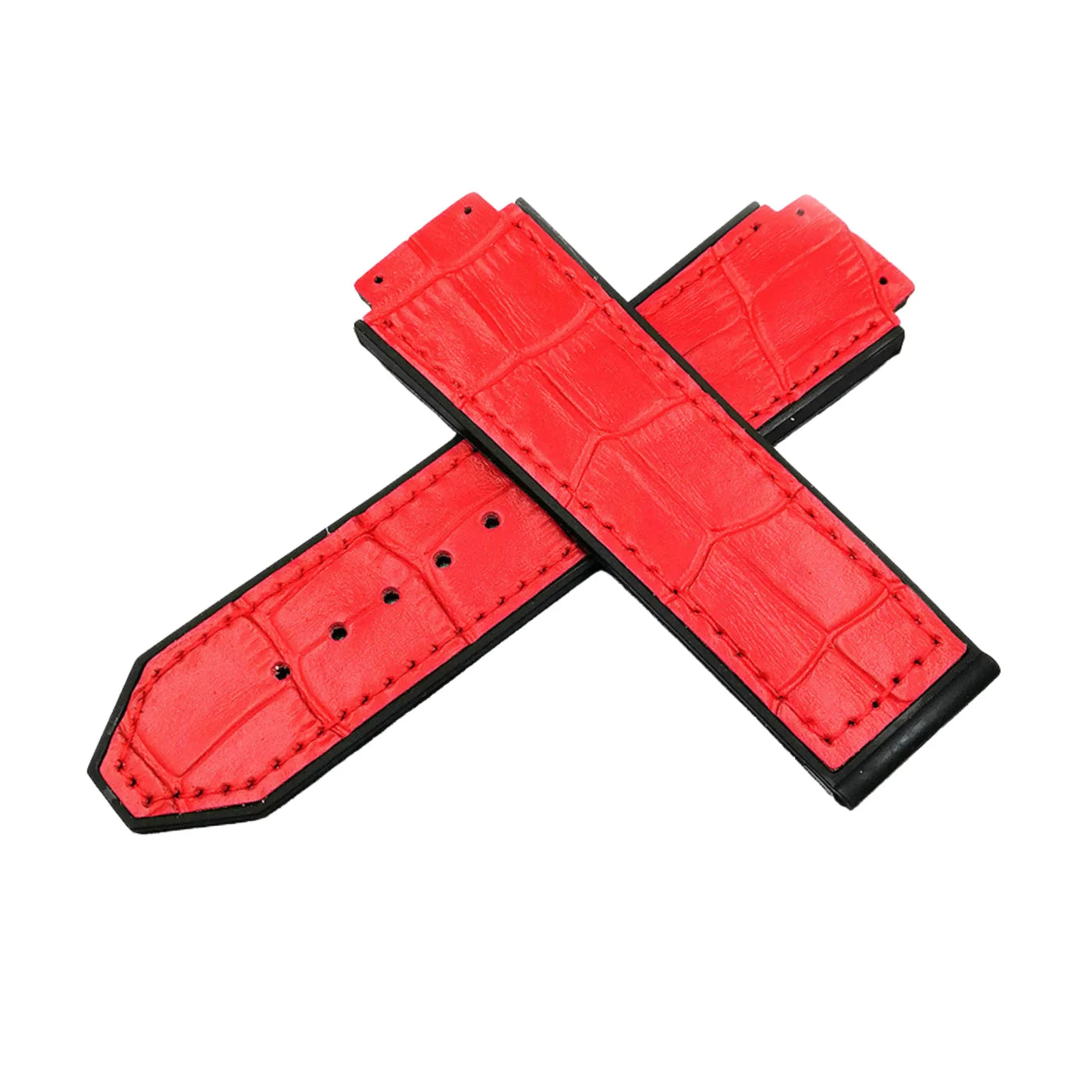 Leder Armband - Für Hublot Big Bang 44mm - Rot