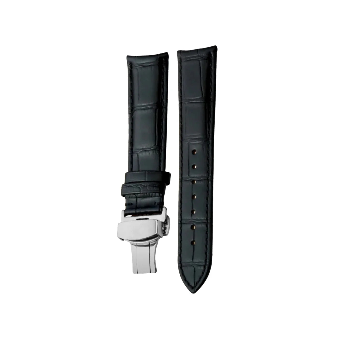 Lederarmband – für Vacheron Constantin Patrimony & Traditionnelle und andere Modelle – Schwarz