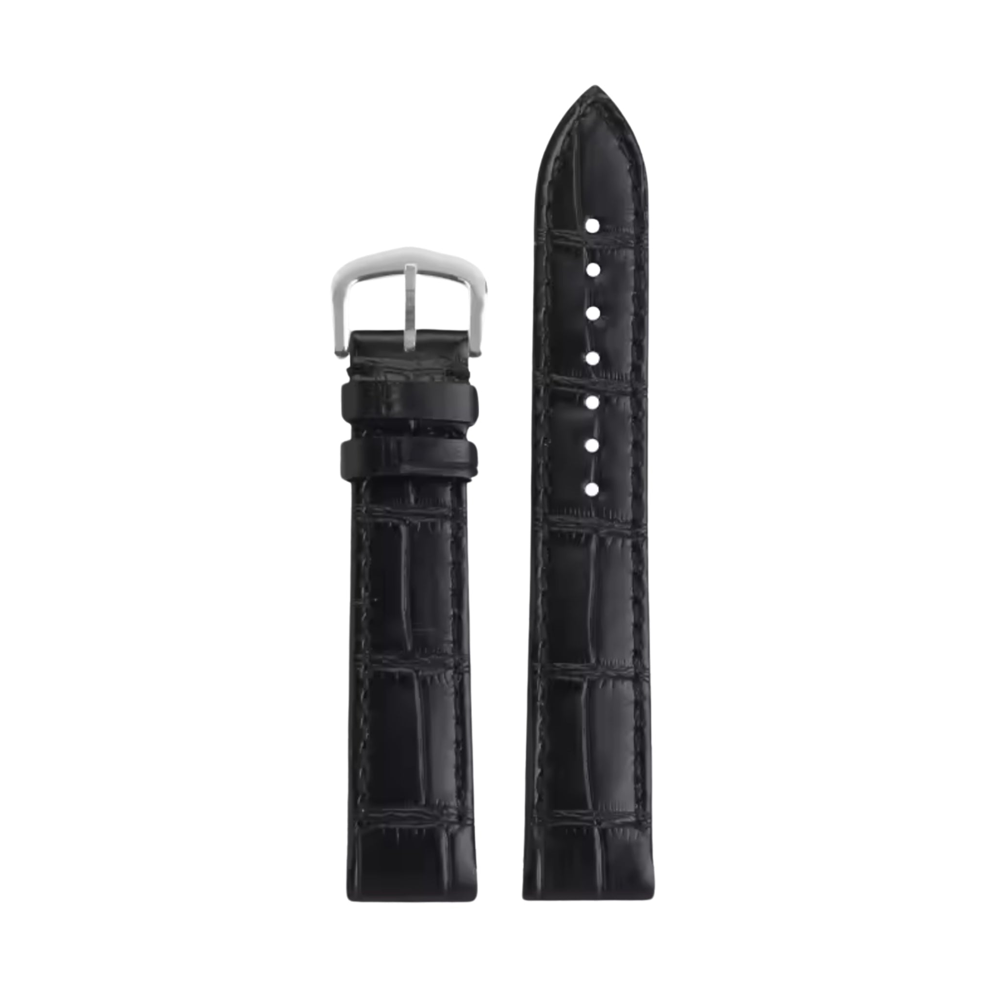 Lederarmband – Für Jaeger - LeCoultre (JLC) Reverso – Schwarz - Helvetus DE