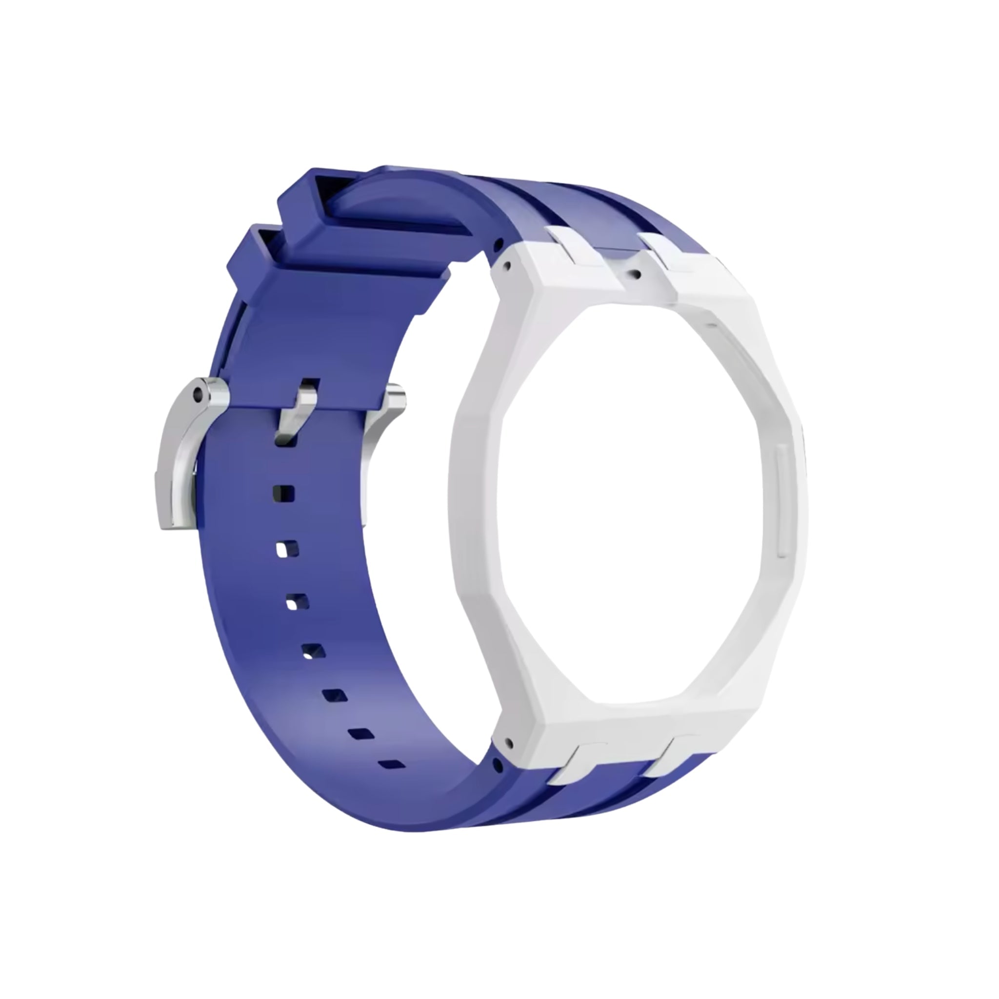 Royal Pop Armband & Gehäuse — für Huit Blanc (Krone bei 12 Uhr) - Helvetus