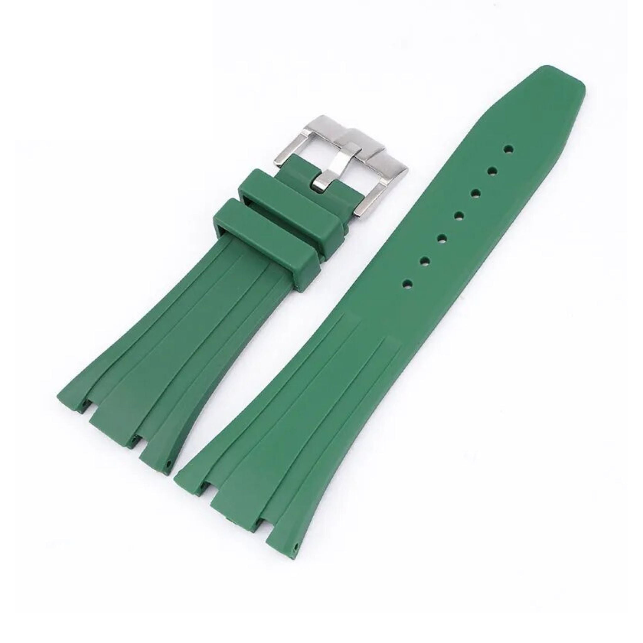 Rubber Strap - For all AP Royal Oak 41mm - Green - Helvetus