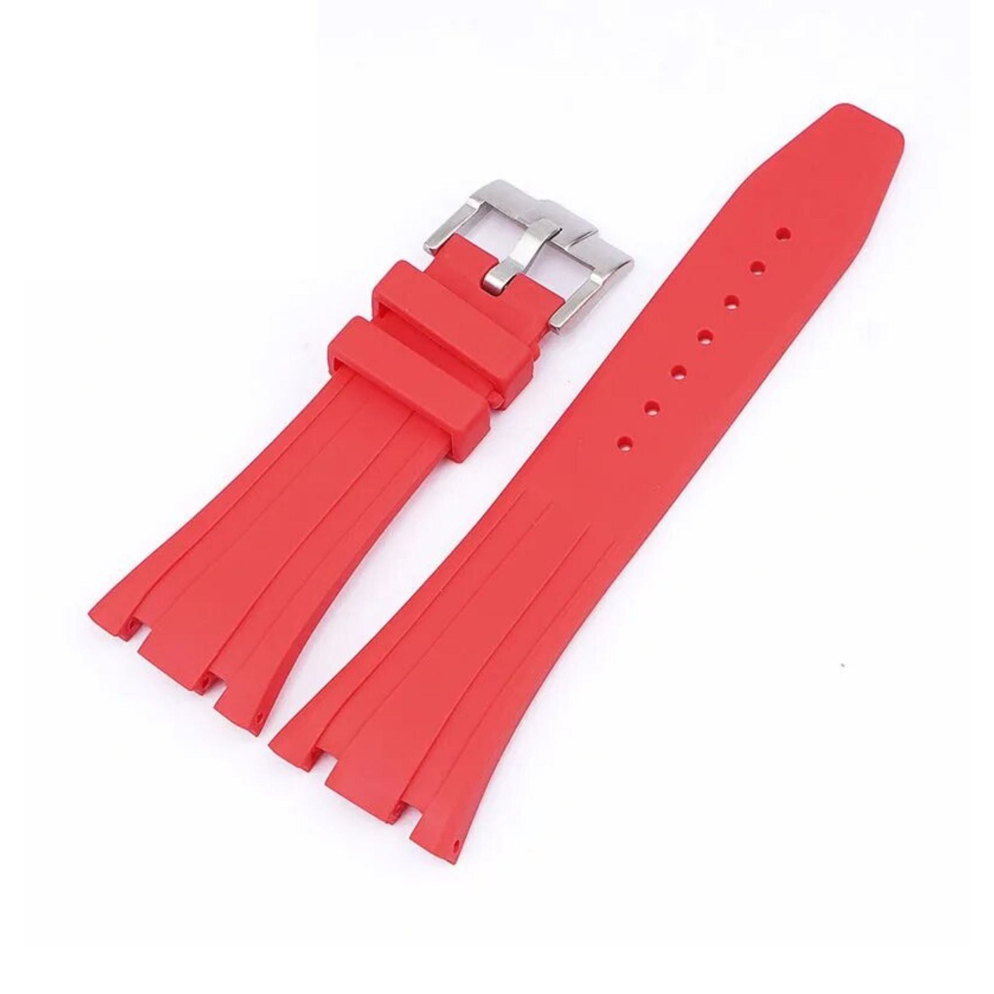 Rubber Strap - For all AP Royal Oak 41mm - Red - Helvetus