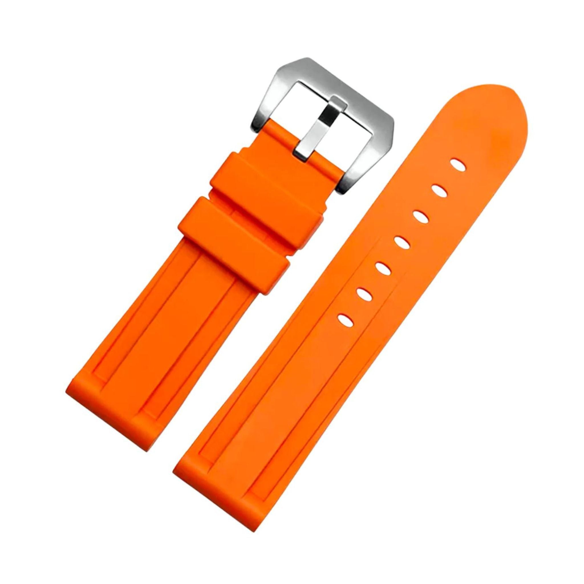 Rubber Strap - For Panerai - Orange - Helvetus