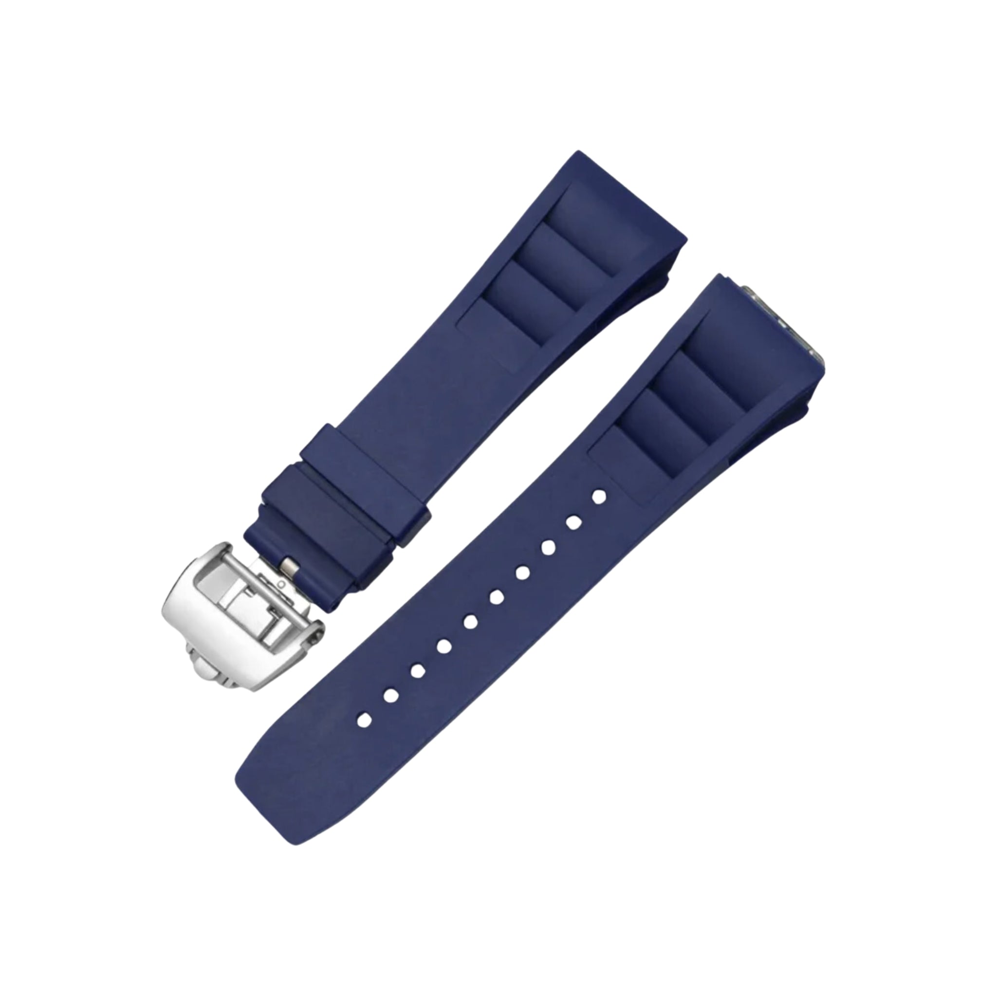 Rubber Strap - For Richard Mille RM011 - Navy Blue - Helvetus