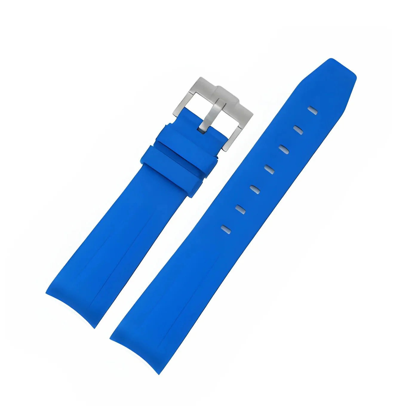 Rubber Strap - For Rolex Yacht - Master II - Blue - Helvetus