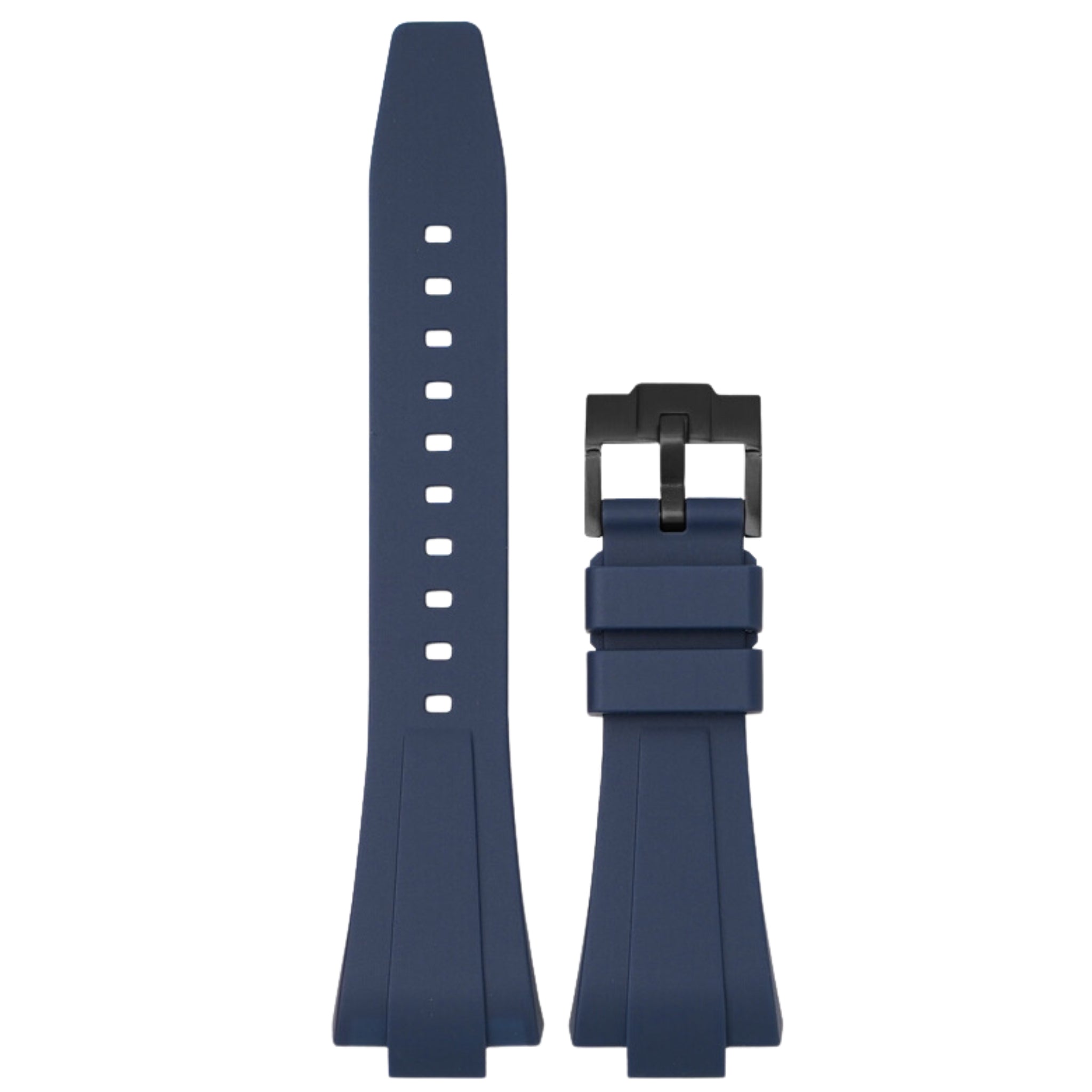 Rubber Strap - For Tissot PRX - Navy Blue - Helvetus