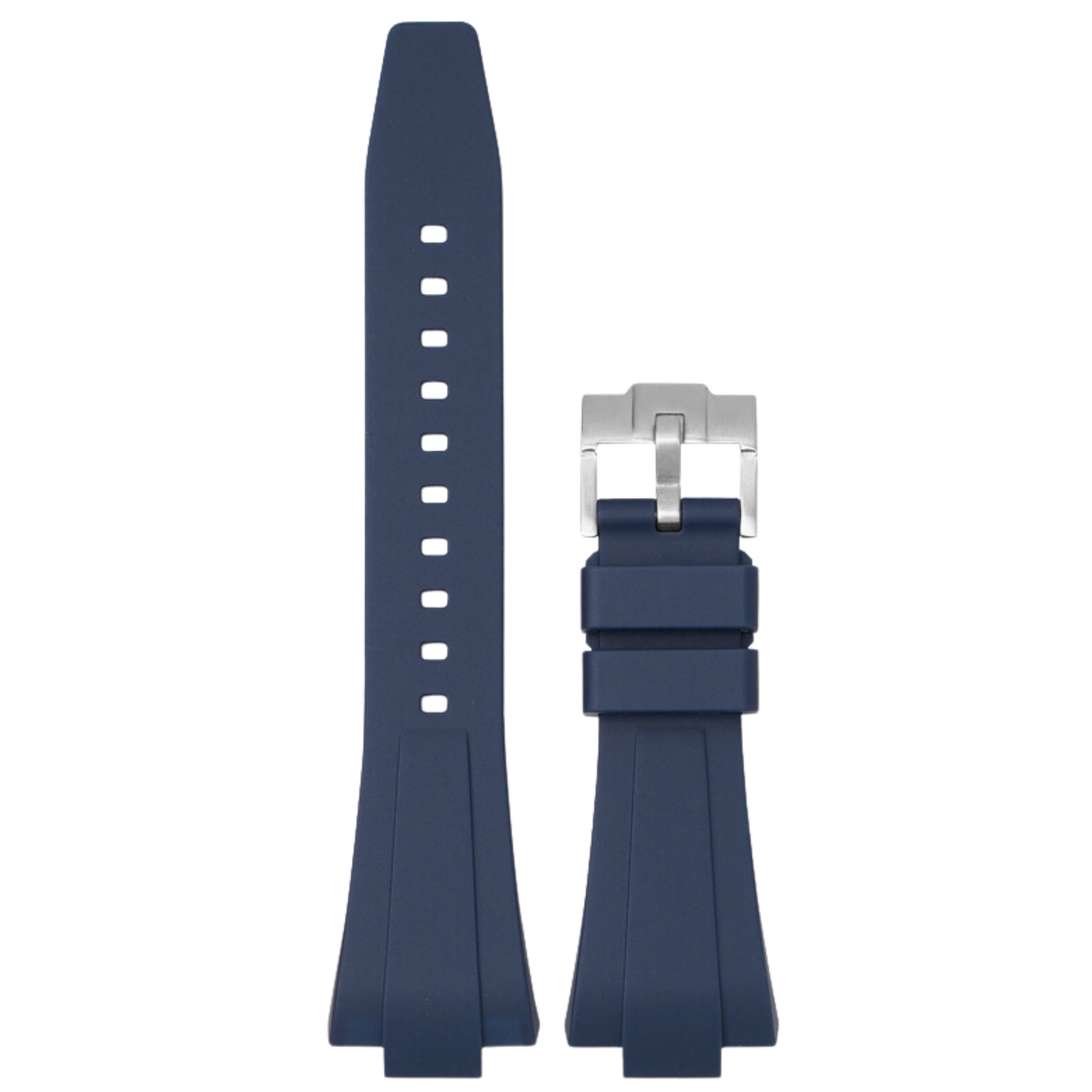 Rubber Strap - For Tissot PRX - Navy Blue - Helvetus