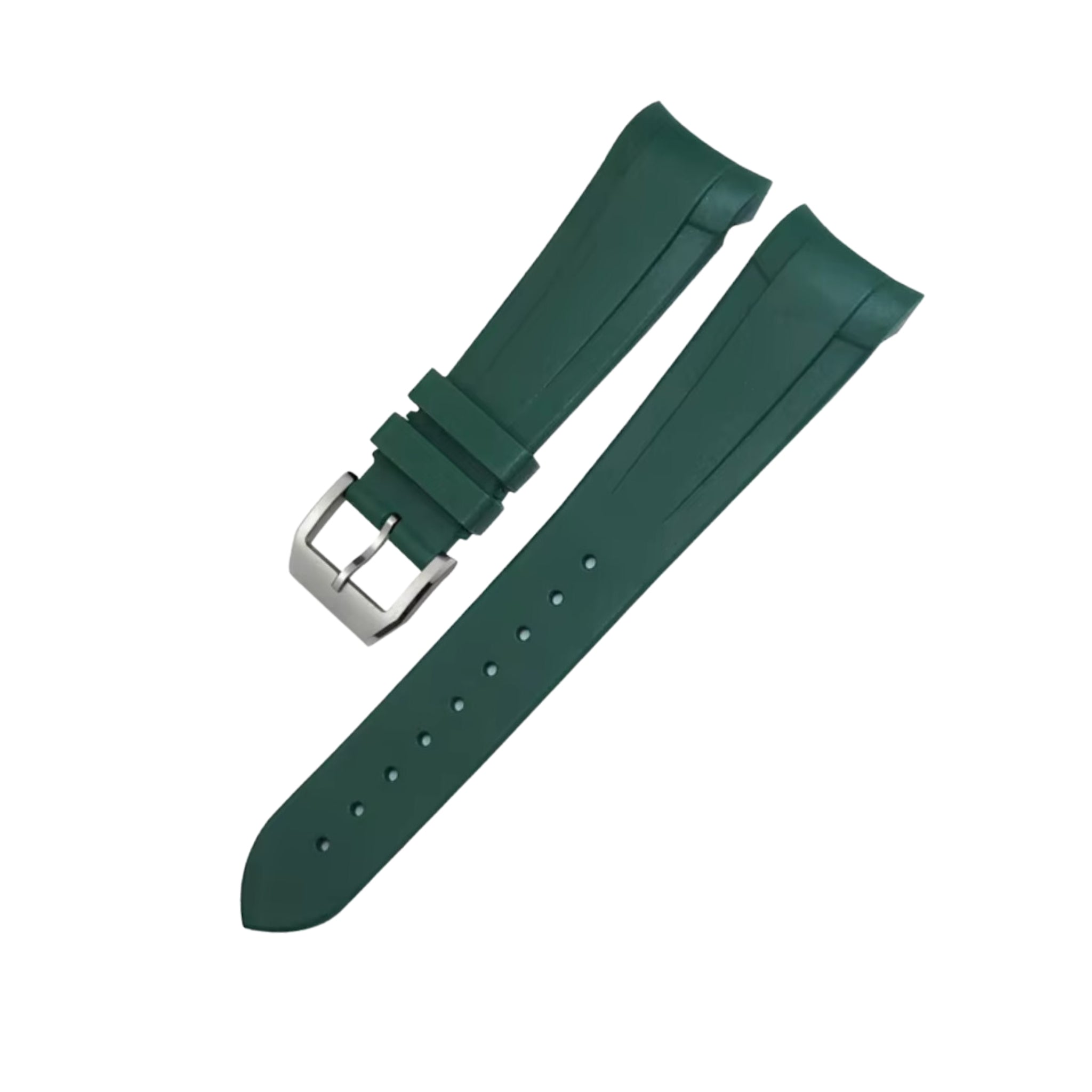 Rubber Strap - For Tudor Pelagos 42 - Green - Helvetus