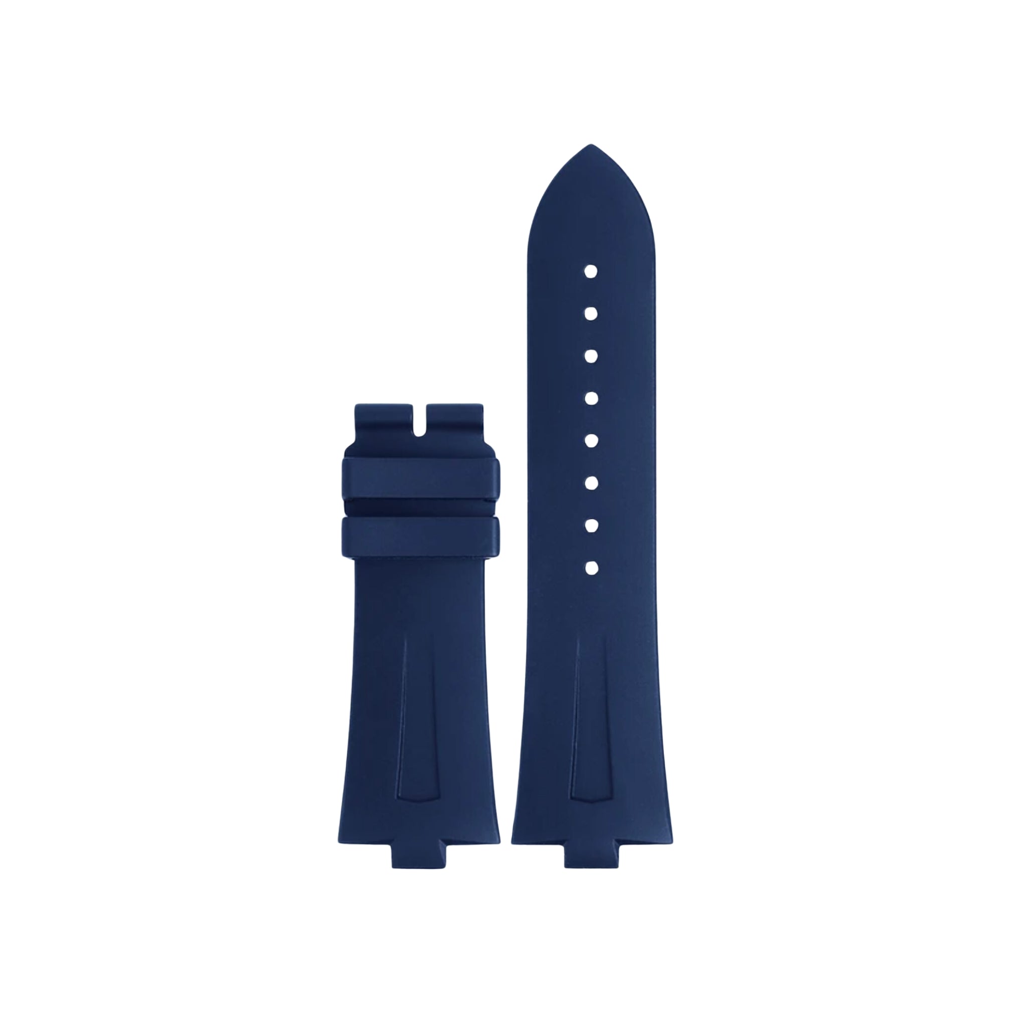 Rubber Strap - For Vacheron Constantin Overseas 25mm - Blue - Helvetus